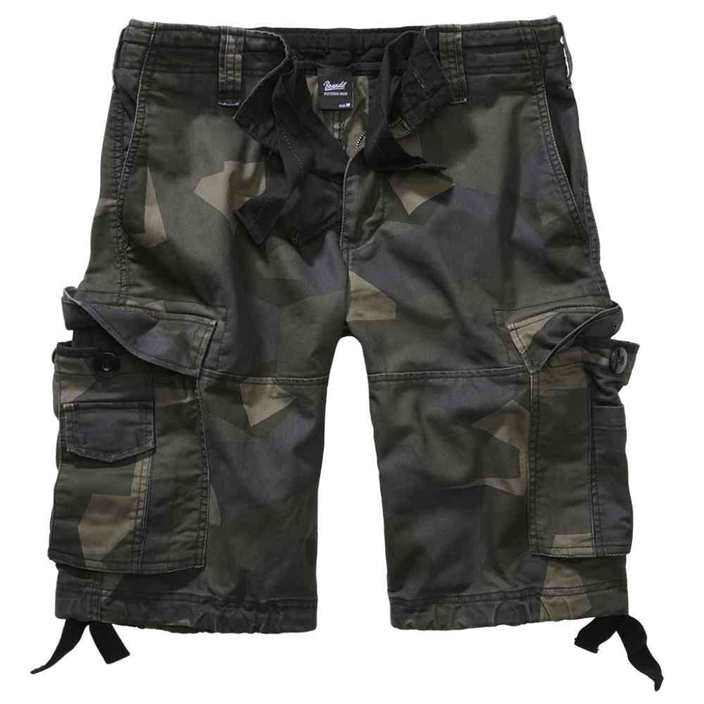 Brandit - Vintage M90 darkcamo Kurze Hose - Dunkelgrün/Mehrfarben
